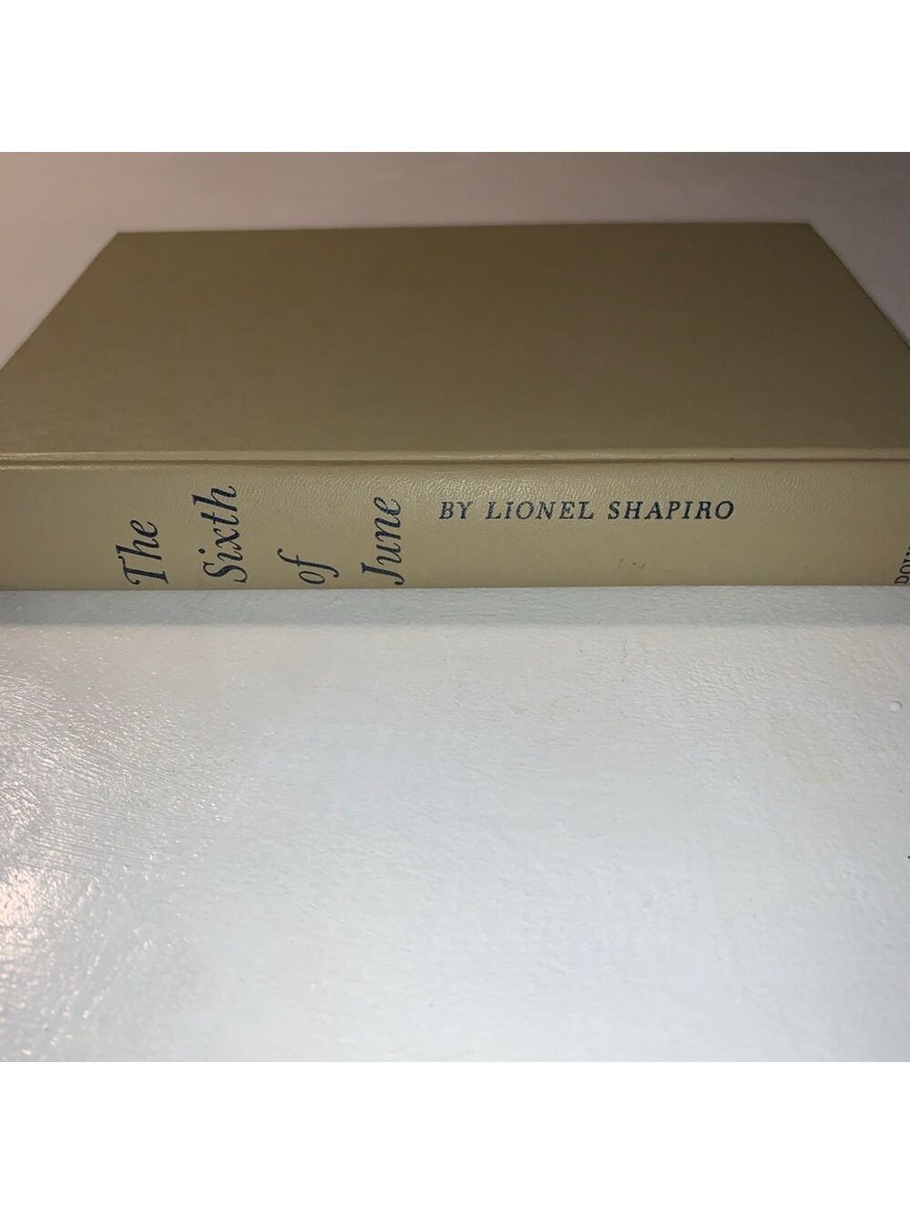 Unbranded Beige Coffee Table Book The Sixth of June One Size